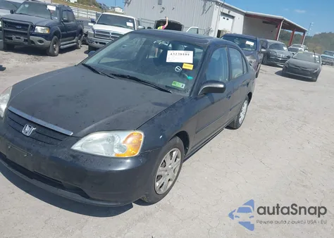 2003 Honda Civic Ex z USA, uszkodzony, nr VIN 2HGES26753H584798